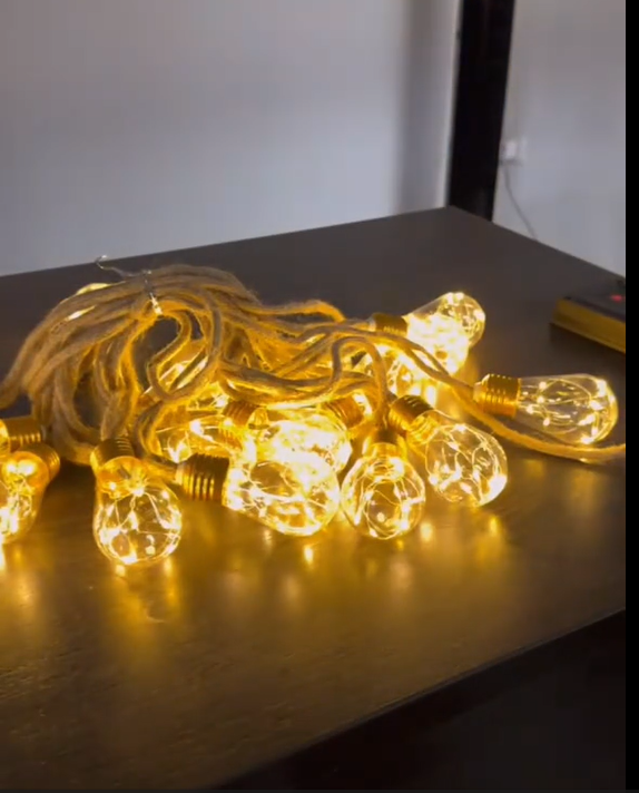 GUIRNALDA SOLAR-ECOLUMINOSA – LA LUZ QUE TRANSFORMA TUS NOCHES EN MAGIA 💡🌿