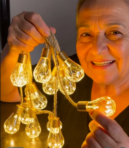 GUIRNALDA SOLAR-ECOLUMINOSA – LA LUZ QUE TRANSFORMA TUS NOCHES EN MAGIA 💡🌿