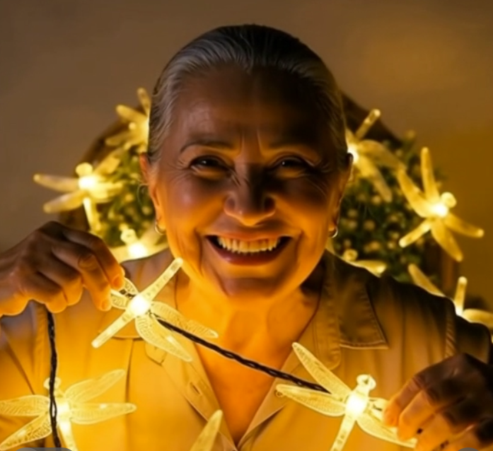 EcoLuz Libélula – Pack de 3 Guirnaldas Solares 6,5 m · 30 LED · Iluminación Exterior Mágica